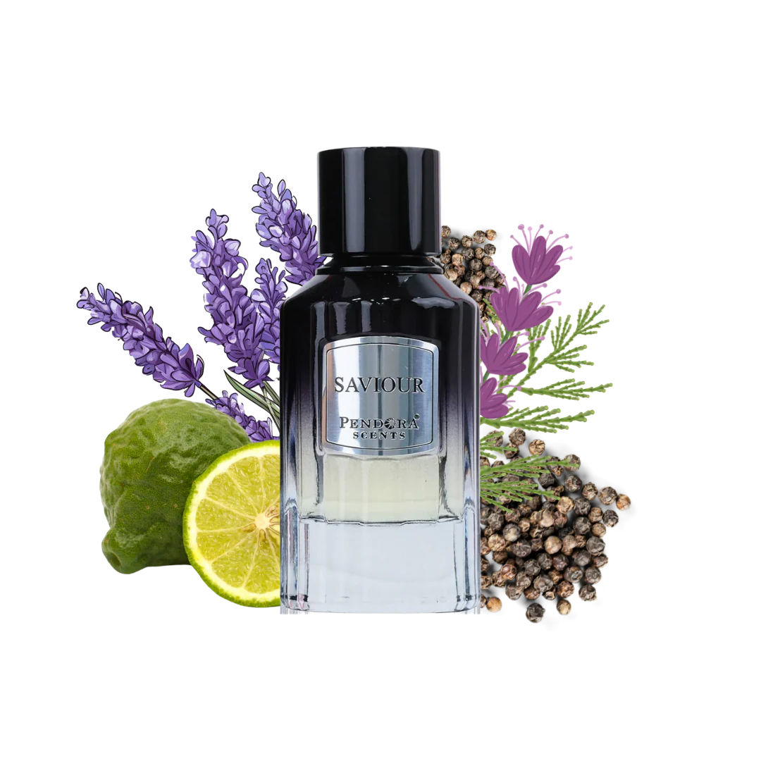 Woody Spicy Men’s Fragrance with Bergamot, Pepper, Lavender and Cedar