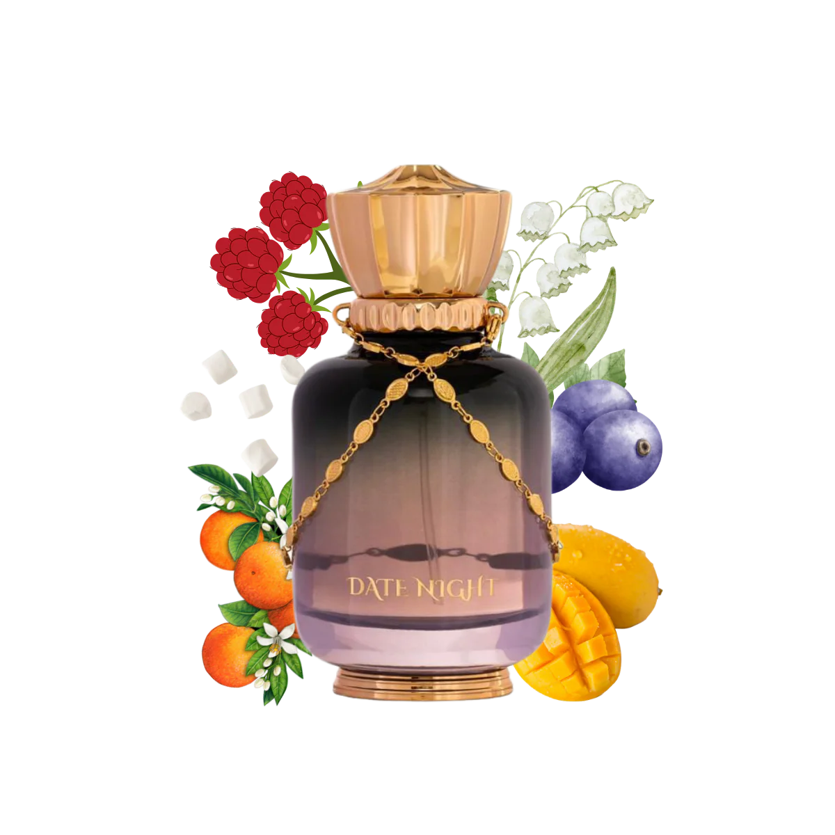 Fruity Floral Women’s Fragrance with Orange Blossom, Raspberry and Musk