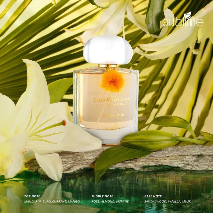 Fruity Floral Unisex Fragrance with Mandarin, Rose, Vanilla and Musk